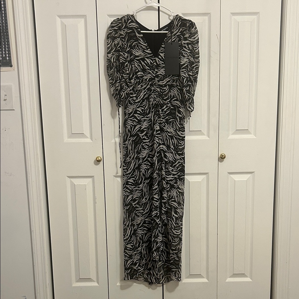 The Kooples Monochrome Long Sleeve Dress
